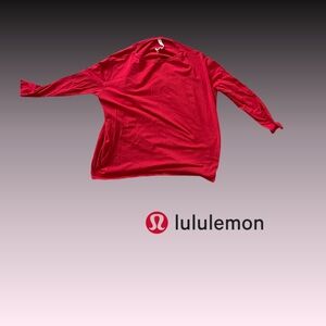 Lululemon Athletica Vibrant Red Top